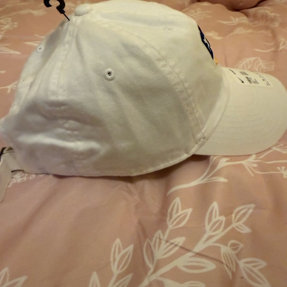 Nike White Cap with Gold Swoosh. Eastern Texas Baptist University. ETBU - Picture 9 of 15